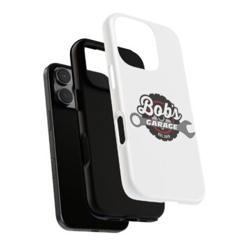 Customizable Tough Phone Case for Garage Enthusiasts - Bob's Garage Est. 2018 - Image 221