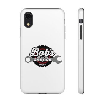 Customizable Tough Phone Case for Garage Enthusiasts - Bob's Garage Est. 2018 - Image 7