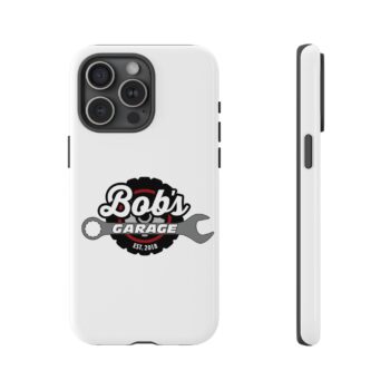 Customizable Tough Phone Case for Garage Enthusiasts - Bob's Garage Est. 2018 - Image 153