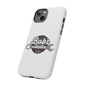 Customizable Tough Phone Case for Garage Enthusiasts - Bob's Garage Est. 2018 - Image 84