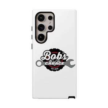 Customizable Tough Phone Case for Garage Enthusiasts - Bob's Garage Est. 2018 - Image 175