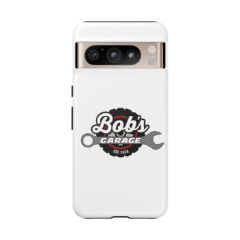 Customizable Tough Phone Case for Garage Enthusiasts - Bob's Garage Est. 2018 - Image 187