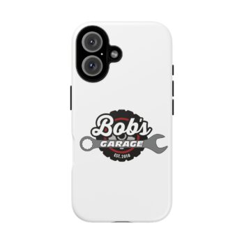 Customizable Tough Phone Case for Garage Enthusiasts - Bob's Garage Est. 2018 - Image 203