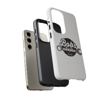 Customizable Tough Phone Case for Garage Enthusiasts - Bob's Garage Est. 2018 - Image 97