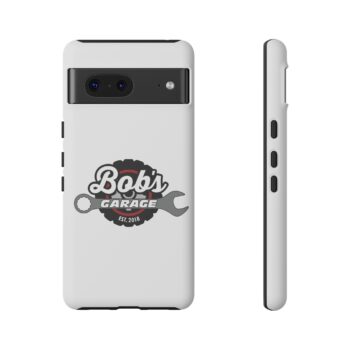 Customizable Tough Phone Case for Garage Enthusiasts - Bob's Garage Est. 2018 - Image 123