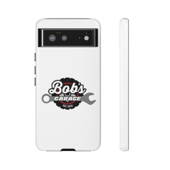 Customizable Tough Phone Case for Garage Enthusiasts - Bob's Garage Est. 2018 - Image 47