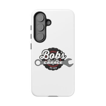 Customizable Tough Phone Case for Garage Enthusiasts - Bob's Garage Est. 2018 - Image 250