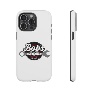 Customizable Tough Phone Case for Garage Enthusiasts - Bob's Garage Est. 2018 - Image 156