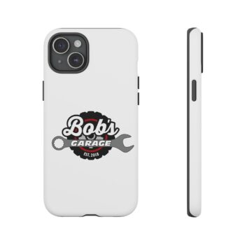 Customizable Tough Phone Case for Garage Enthusiasts - Bob's Garage Est. 2018 - Image 144