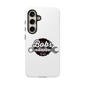 Customizable Tough Phone Case for Garage Enthusiasts - Bob's Garage Est. 2018 - Image 159