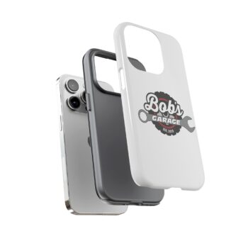 Customizable Tough Phone Case for Garage Enthusiasts - Bob's Garage Est. 2018 - Image 73