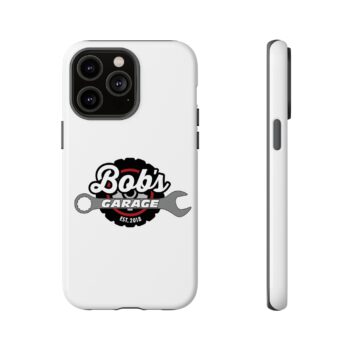 Customizable Tough Phone Case for Garage Enthusiasts - Bob's Garage Est. 2018 - Image 87