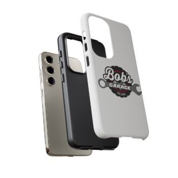 Customizable Tough Phone Case for Garage Enthusiasts - Bob's Garage Est. 2018 - Image 101