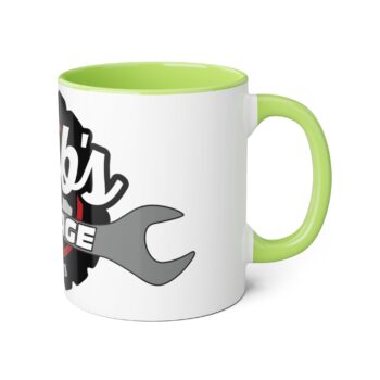 Personalized Garage Accent Mug for Car Enthusiasts - 11oz Black Handle Coffee Cup - Image 17