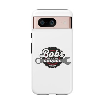 Customizable Tough Phone Case for Garage Enthusiasts - Bob's Garage Est. 2018 - Image 195