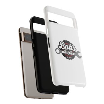 Customizable Tough Phone Case for Garage Enthusiasts - Bob's Garage Est. 2018 - Image 186