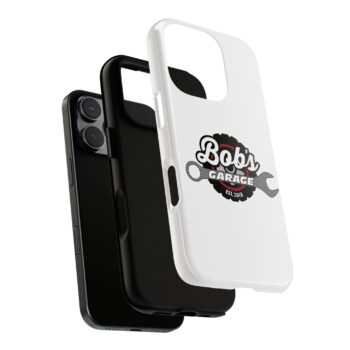 Customizable Tough Phone Case for Garage Enthusiasts - Bob's Garage Est. 2018 - Image 217