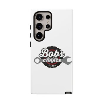 Customizable Tough Phone Case for Garage Enthusiasts - Bob's Garage Est. 2018 - Image 179