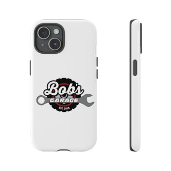 Customizable Tough Phone Case for Garage Enthusiasts - Bob's Garage Est. 2018 - Image 135