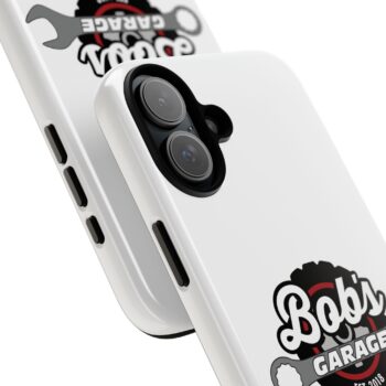 Customizable Tough Phone Case for Garage Enthusiasts - Bob's Garage Est. 2018 - Image 208