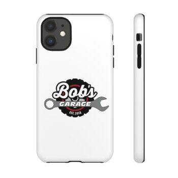 Customizable Tough Phone Case for Garage Enthusiasts - Bob's Garage Est. 2018 - Image 14