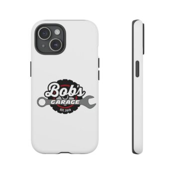 Customizable Tough Phone Case for Garage Enthusiasts - Bob's Garage Est. 2018 - Image 138