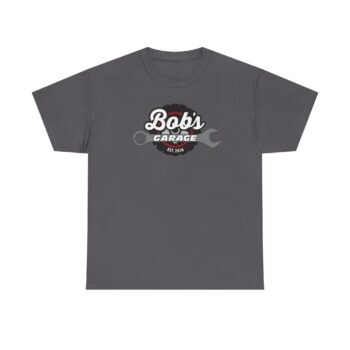 Custom Unisex Heavy Cotton Tee - 'Bob's Garage' - Perfect for Mechanics and Car Enthusiasts - Image 23