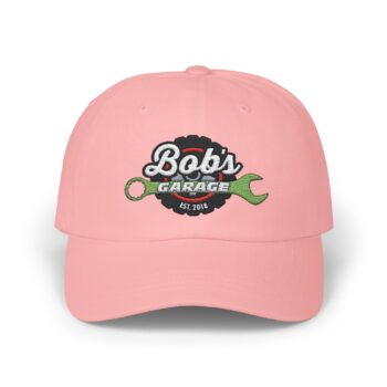 Custom Dad Cap - Bob's Garage Hat with Wrench Design - Image 25