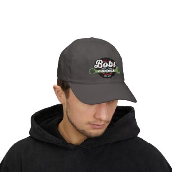 Custom Dad Cap - Bob's Garage Hat with Wrench Design